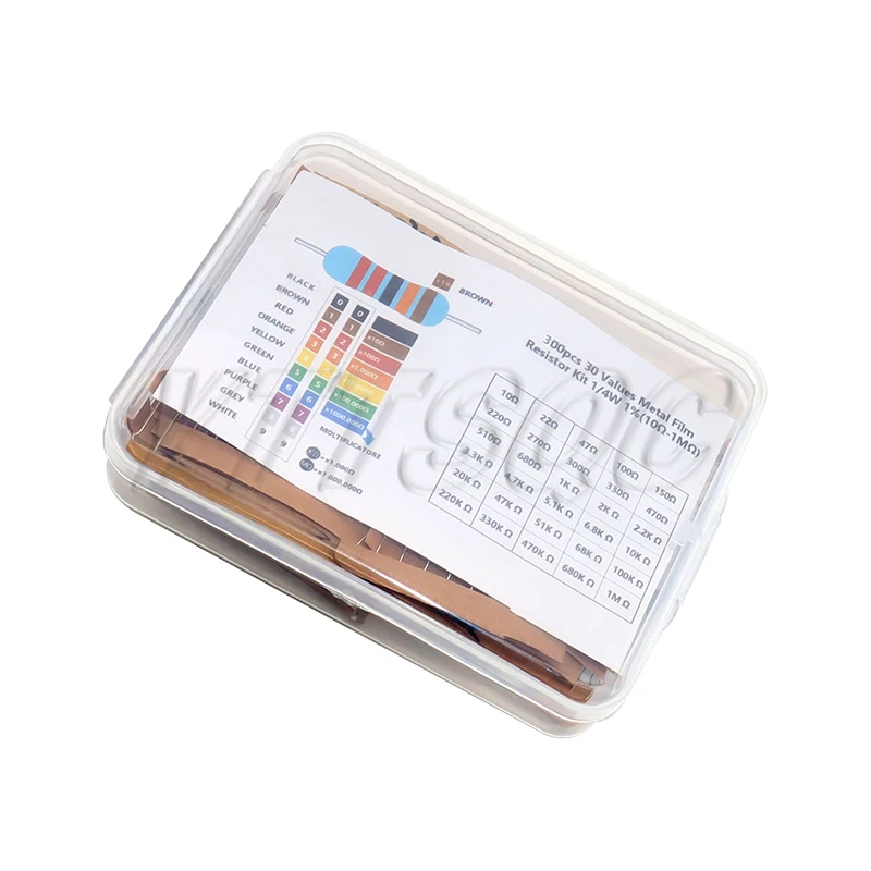 300Pcs 600Pcs 1/4W …