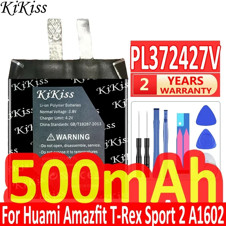 Battery For Huami Amazfit sports watch 3 A1602 A1612/T-Rex Res Sport 2 A1602/verge lite global/T-rex pro/Stratos 2 A1609 A1619