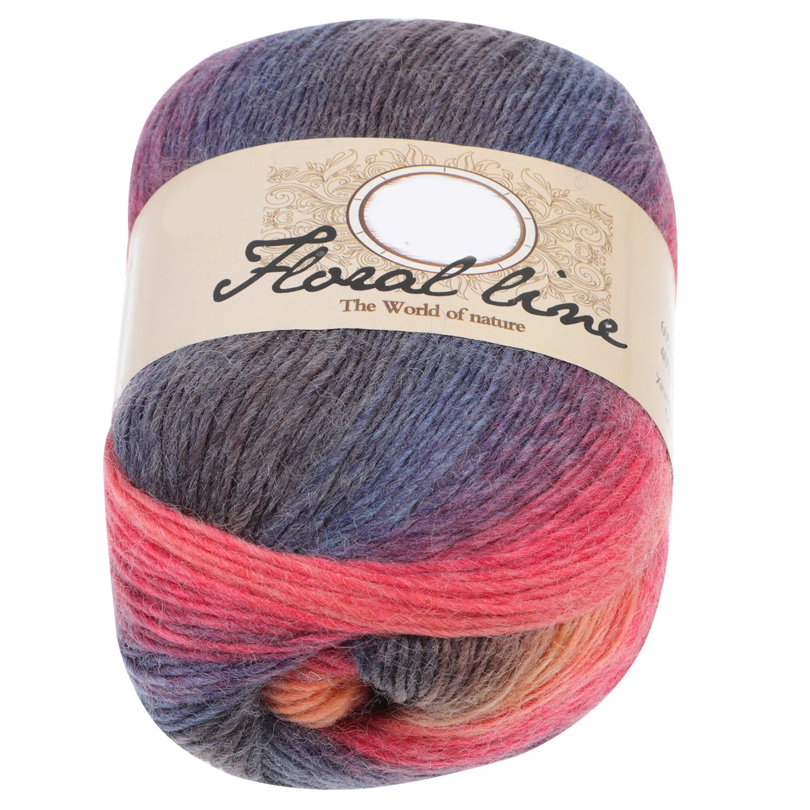 

Wool Yarn for Knitting Soft Gradient Crafts Sweaters Crochet H made Gifts Toy Accessories Premium Material Non Irritating Easy