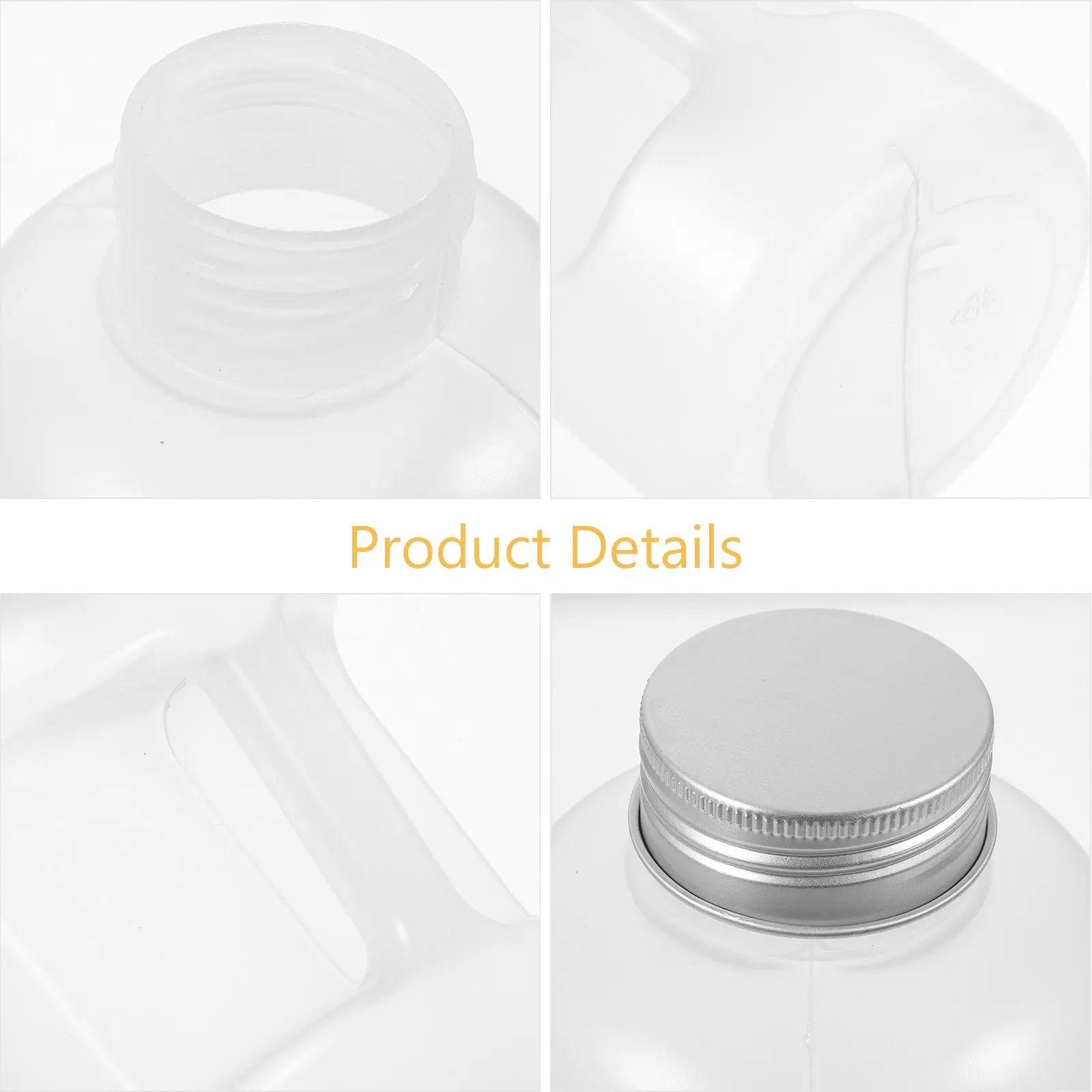 

3pcs 750Ml Pp Juice Bottle Clear Reusable Plastic Container For Smoothies Milk Tea Cold Drinks Water Jug Portable Bpa Free For
