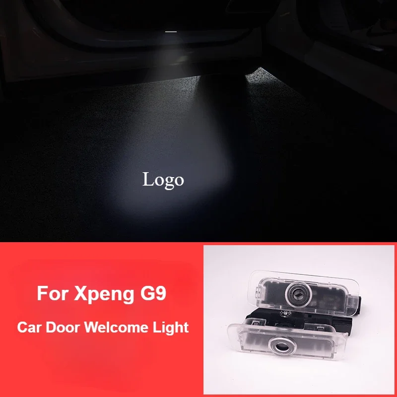 

For Xpeng G9 2023 2024 Car Door Welcome Shadow Light HD Led Logo Car Door Projector Lamp Car Accessories