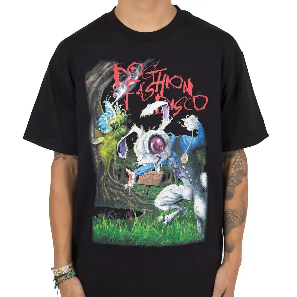 Top Dog Fashion Disco Band Graphic Cotton Shirt Unisex Summer Short Sleeve Fashion Brand Tee Luxury Casual Vintage Tees