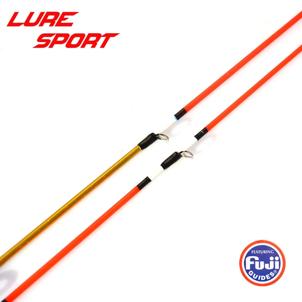 Imagem -05 - Luresport-ouro Paint Alimentador Rod Guia Fuji Flexível Dica Refit Reparação Componentes de Construção Acessórios Faça Você Mesmo 55cm Pcs