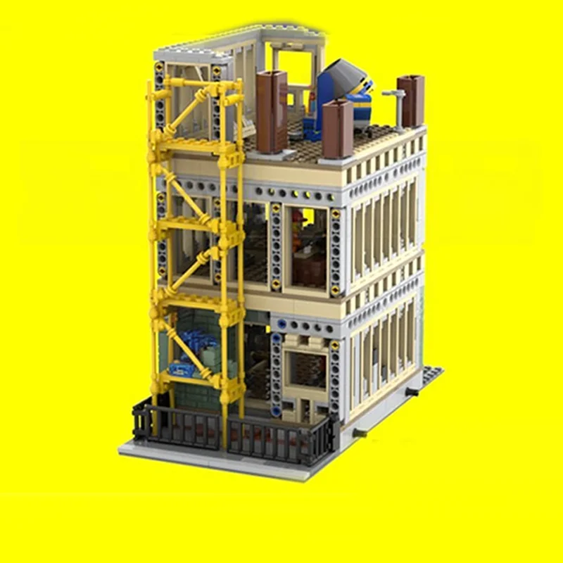 Blocs de Construction MOC sous Construction, jouet d'architecture à monter soi-même, améliore la créativité des enfants, cadeau de compétences opérationnelles, 1281 pièces