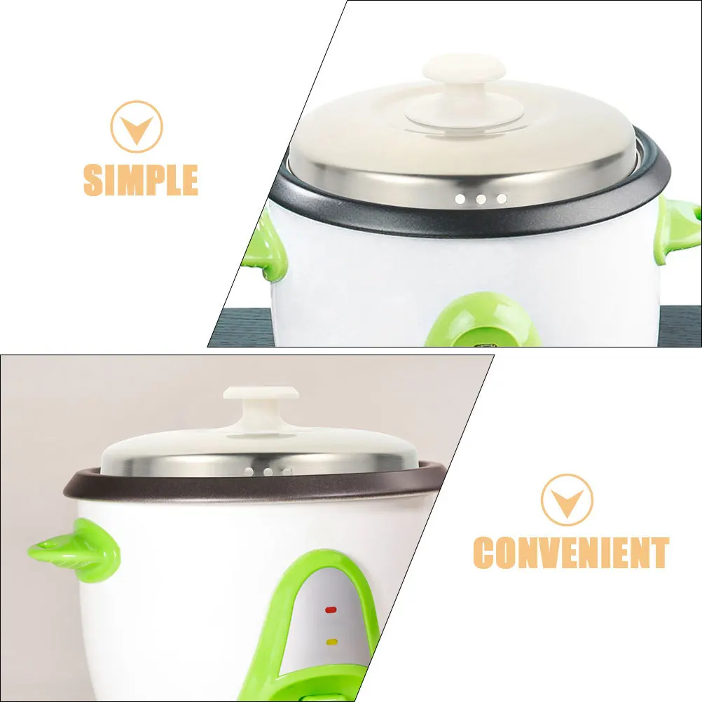 

Rice Cooker Lid Stainless Steel Metal Universal Cooker Pot Cover Kitchen Use Spill Proof Lid Kitchen Supplies