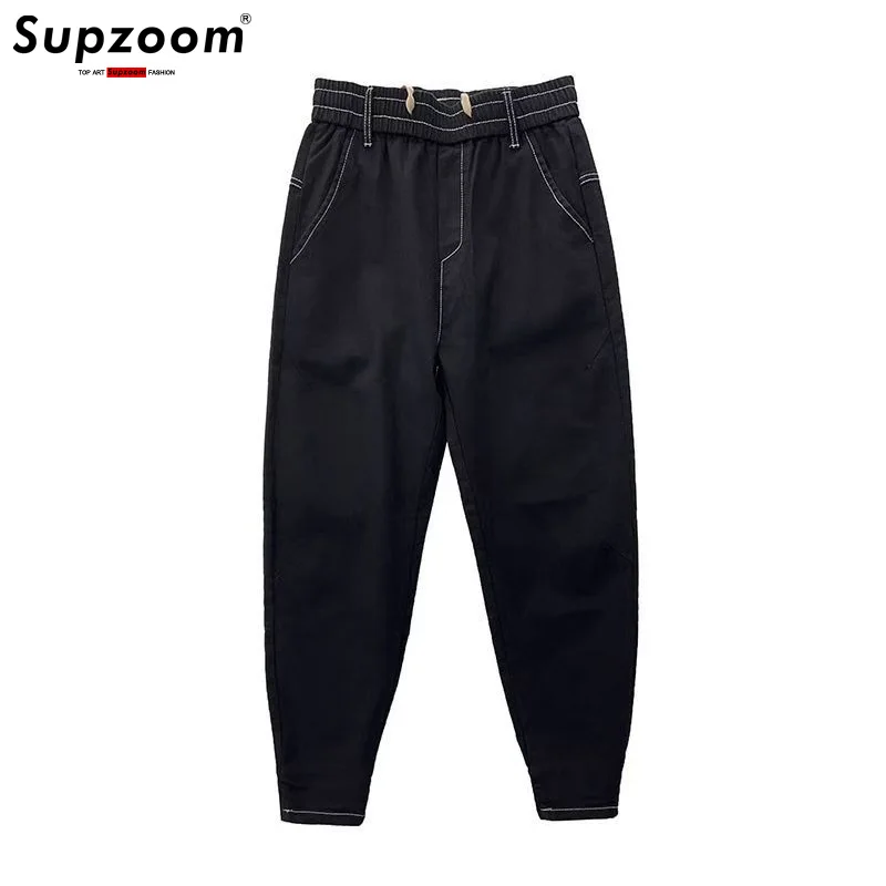 

Supzoom Новое поступление, популярный топ, модные свободные хлопковые карманы, распродажа, брендовые комбинезоны с несколькими сумками, уличные повседневные зимние брюки-карго