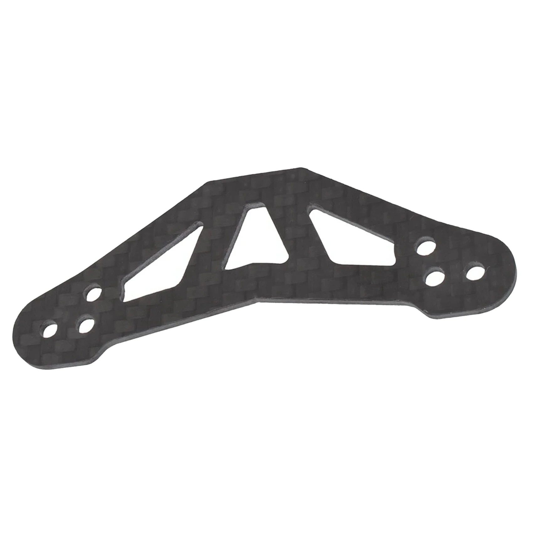 Carbon Bumper Stopper for 1/10 RC Car Tamiya TT01 TGS Replaced 53682 Upgrades Accessories