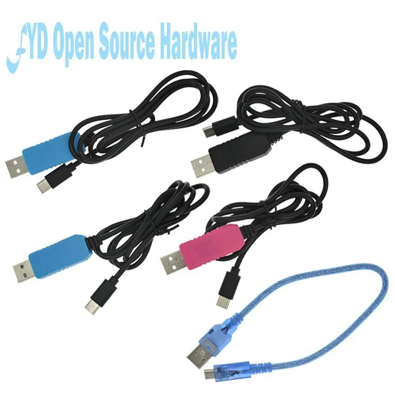 CH340 PL2303 CP2102 FT232 Download Line Cable USB To TTL Serial Wire Adapter Compatible TYPE-C