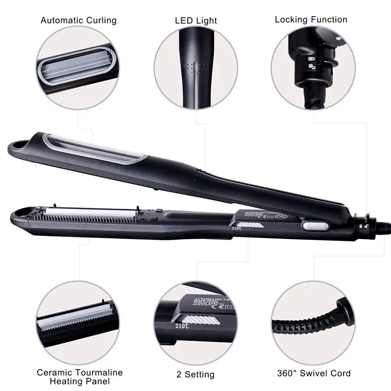 

36W Automatic Curling Rod Corn Perm Electric Curling Rod Electric Wave Perm Lazy Electric Splint European Standard Curling Tools