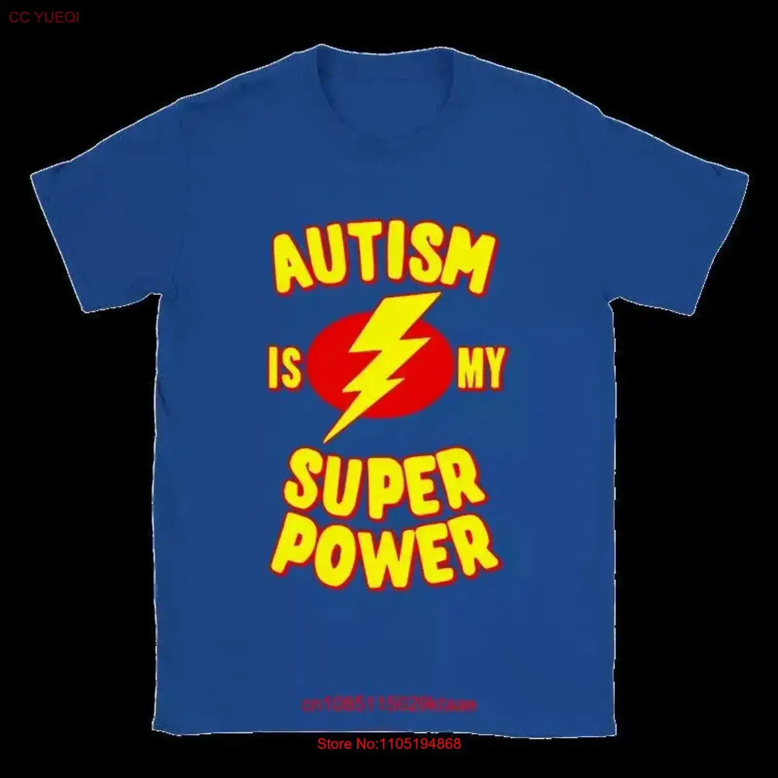SALE Autism Is My Superpower Summer Motivational Love T Shirt vintage Washed Stretched Stylish designer clothes Breathable
