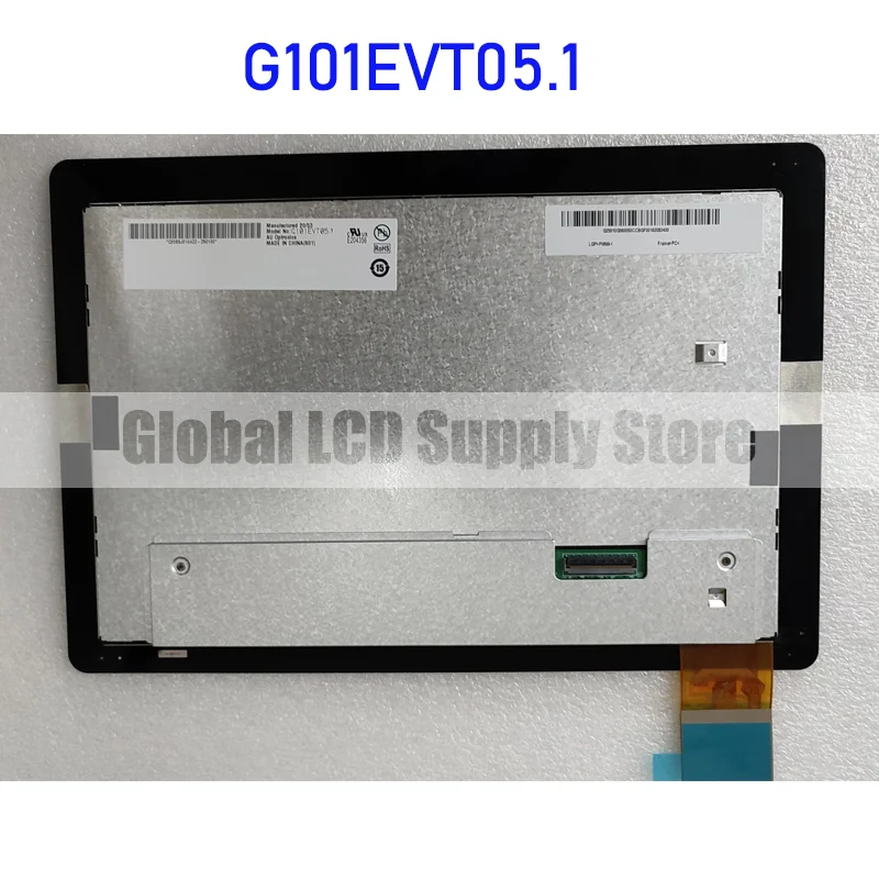 TFT LCD Display Screen Panel, G101EVT05.1, 10.1 Polegada, industrial, original para Audi 40 pinos conector, novo, totalmente testado, novo