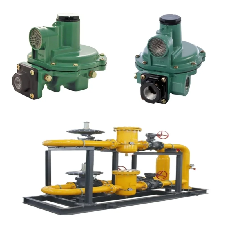 Клапан природного газа Poid Emerson Fisher R622 R642 Серия R652 Подержанные регуляторы Регуляторы давления