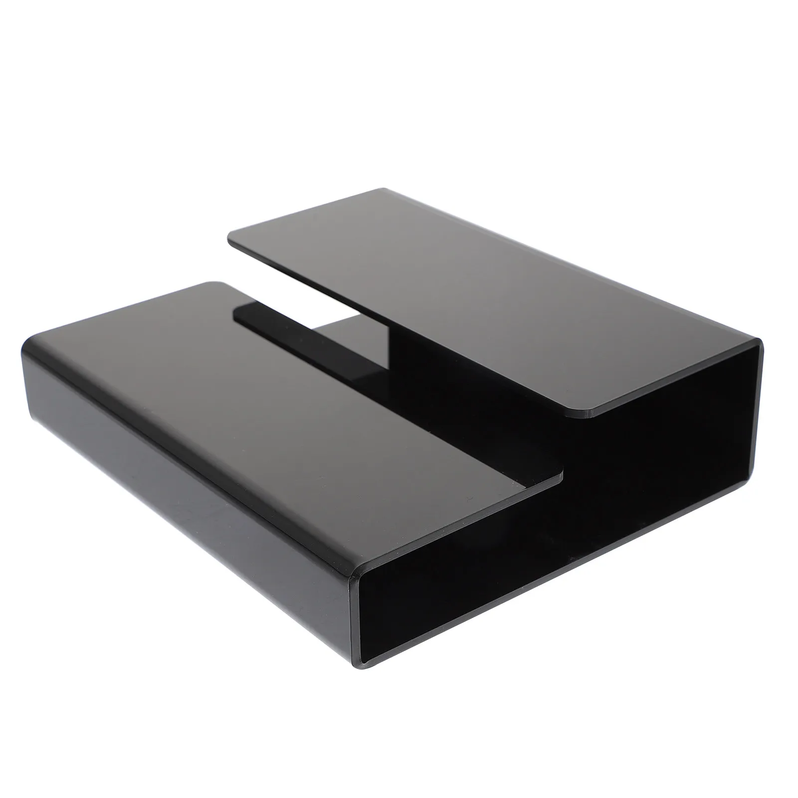 1Pcs Acrylic Glasses Display Stand 2-Tier Riser Shelf for Eyewear Storage Display in Optical Store Retail Counter Or Personal