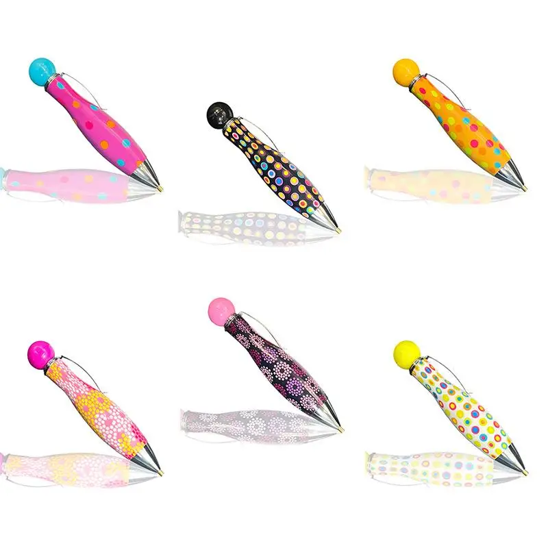 

Large Size Diamond Painting Tools Set Cross Stitch Pen Multi-Color Bowling Drill Funnel Diverters Modern Simple Plastic