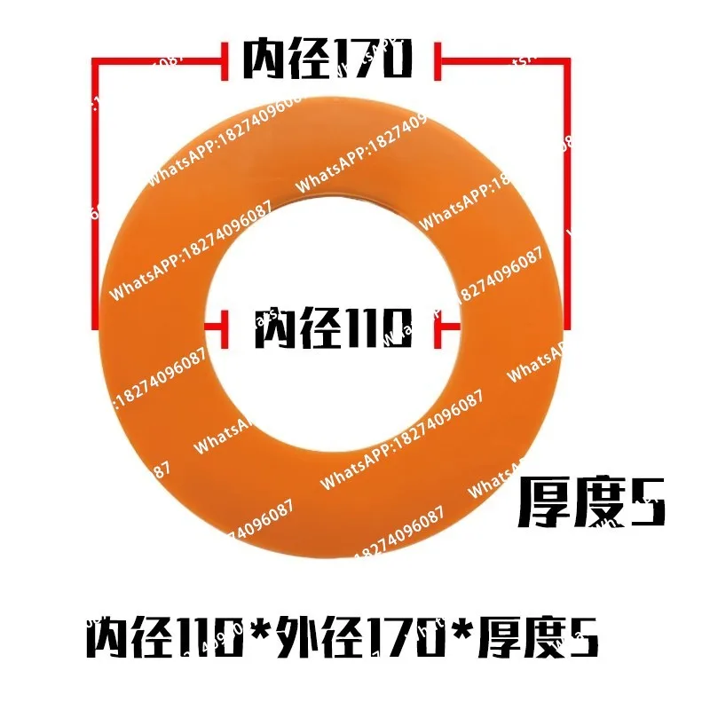 Thickened Excavator Gasket round Bucket Pin Dust Ring Plastic Gasket for Excavator Bucket Shaft