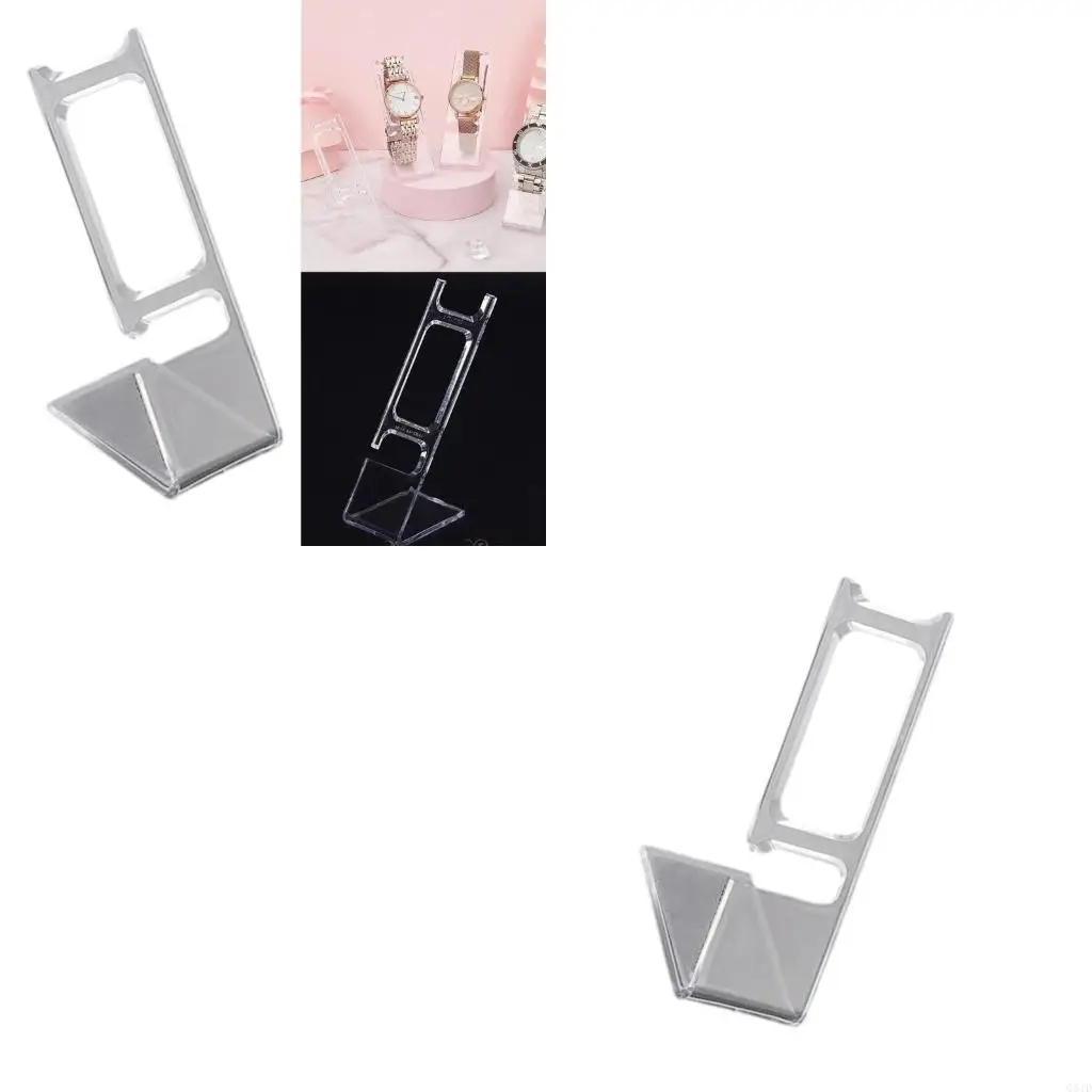 

Sturdy Acrylic Watch Display Organizers Stand Holder Rack For Various Occasions