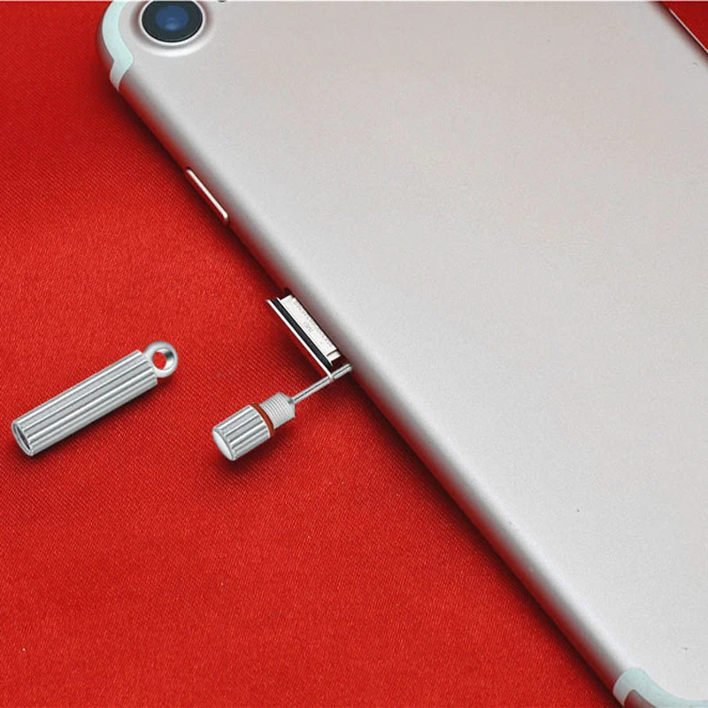 Abridor de herramientas de extracción de pasador de expulsión de bandeja de tarjeta Sim de acero inoxidable portátil