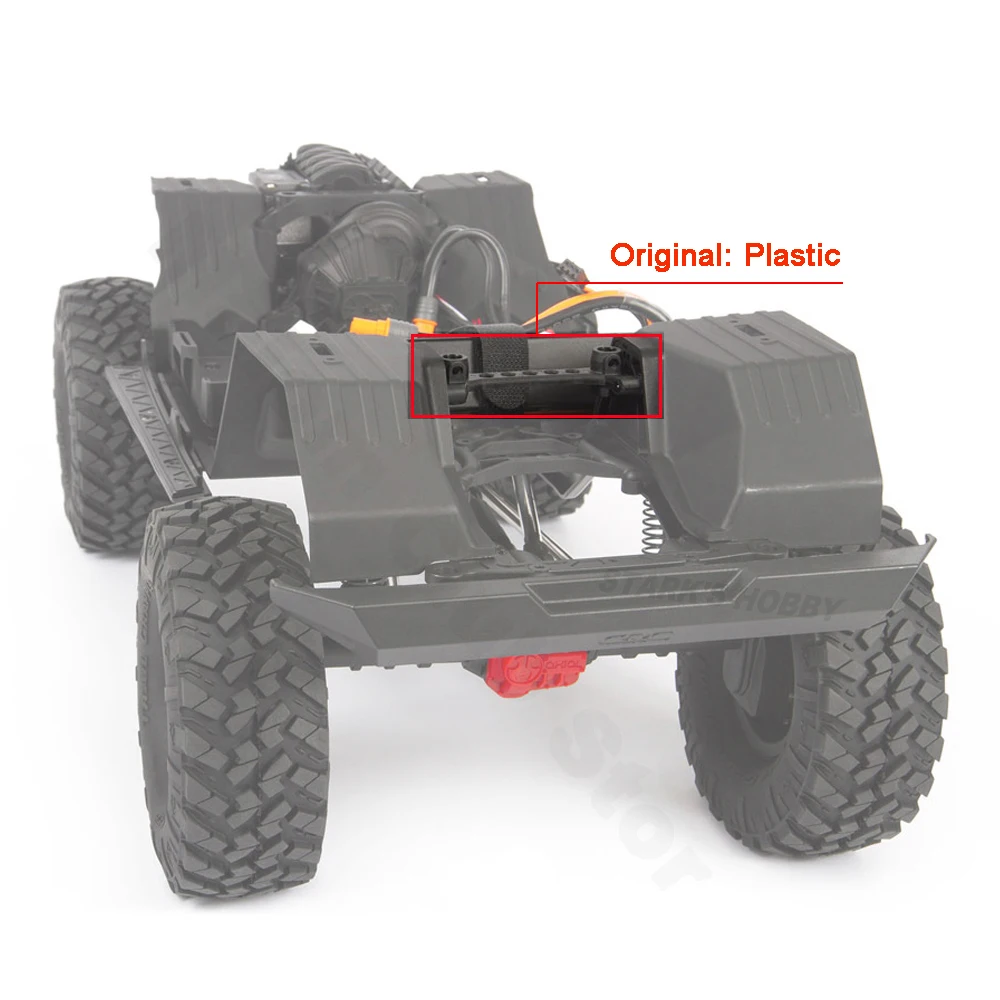1pc Aluminum Alloy Shock Tower Braces Rear Body Post Mounts for 1/10 RC Crawler Car Axial SCX10 III AXI231021 Upgrade Parts - Image 6