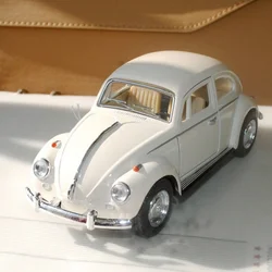 2023 Newest Arrival Retro Vintage Beetle Diecast Pull Back Car Model Toy for Children Gift Decor Cute Figurines Miniatures Decor