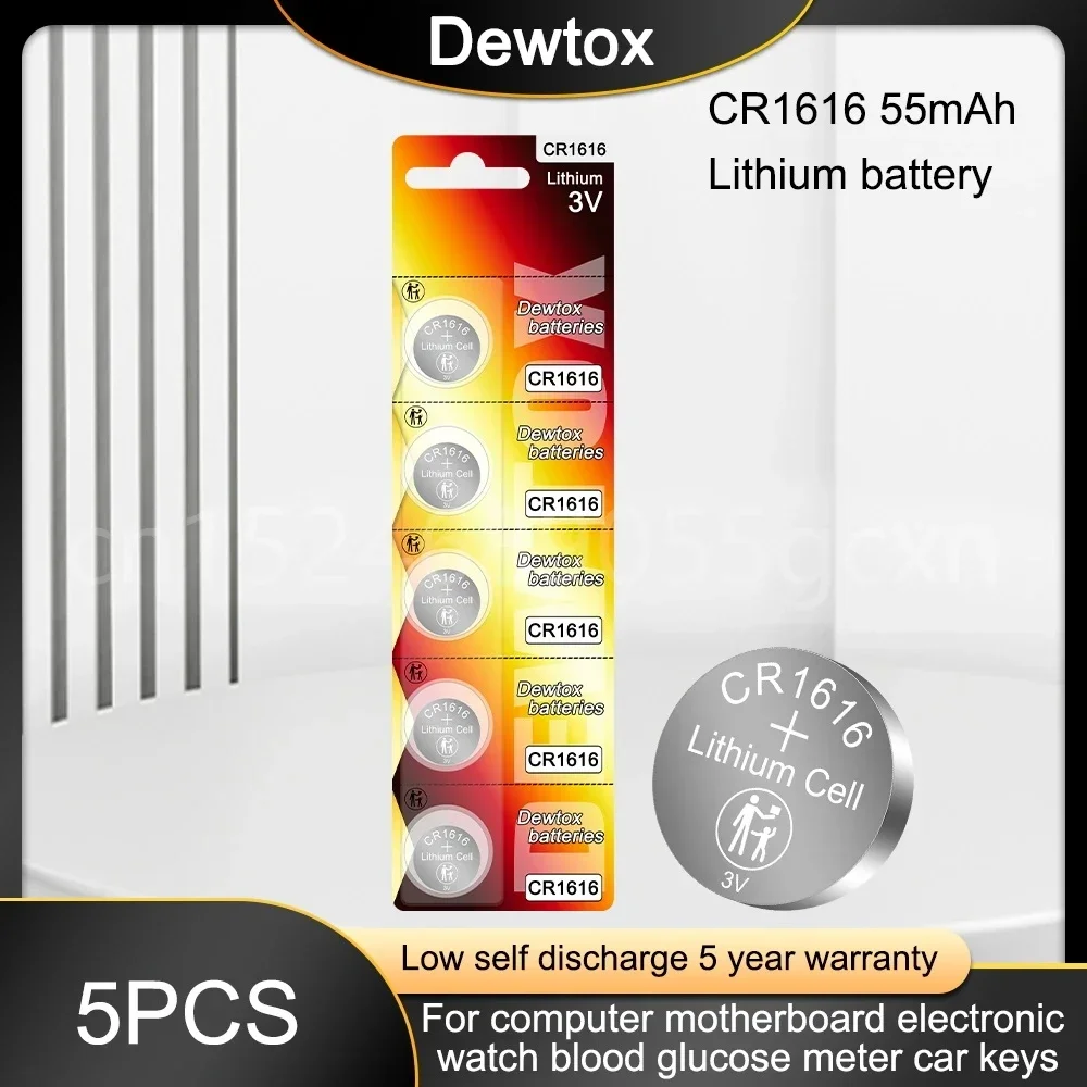 CR1616 CR 1616 DL1616 ECR1616 BR1616 1616 Lithium Battery for Watch Remote Control Calculators Button Cells