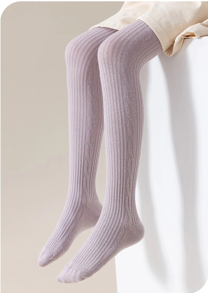 

0-12 Years Cute Kids Girls Cotton Tights Leggings Spring Autumn Winter Cotton Stocking Breathable Pantyhose For Toddler Girls