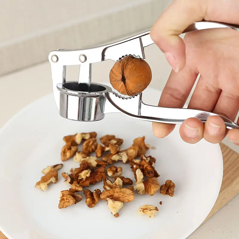 1Pc Garlic Press Crusher Mincer Kitchen Gadgets Zinc Alloy Garlic Smasher Squeezer Manual Mashed Vegetables Ginger Kitchen Tools