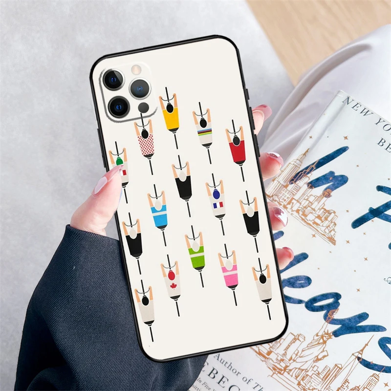 Mountain Bike Cycling Phone Case For iPhone 14 13 12 11 15 16 Pro Max Mini X XS Max XR 7 8 Plus Cover image 5