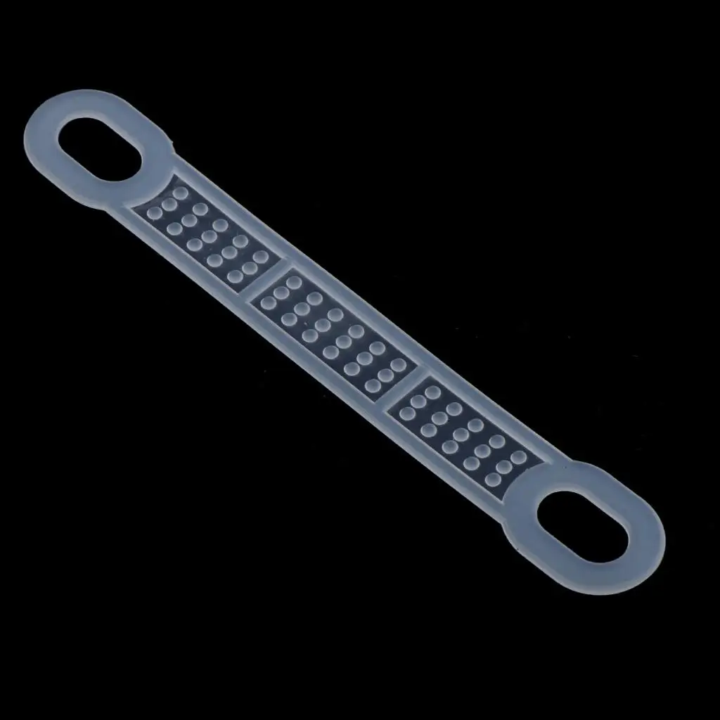 Self Adhesive Non Slip Hanger Grips Clear Silicone Strip Clothes Hanger Protector for Laundry Hanging Solution