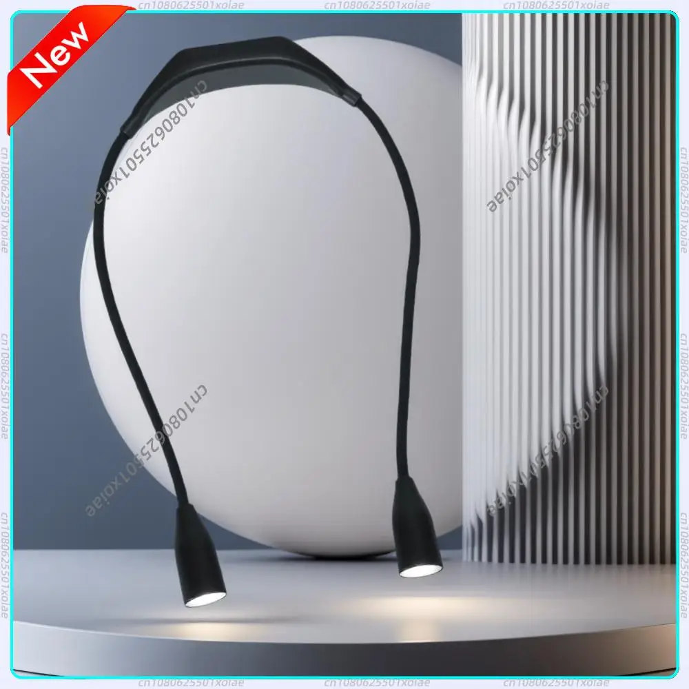 

Светодиодный гибкий светильник для чтения на шее, беспроводной LED-фонарик для чтения, вязания, кемпинга, ремонта