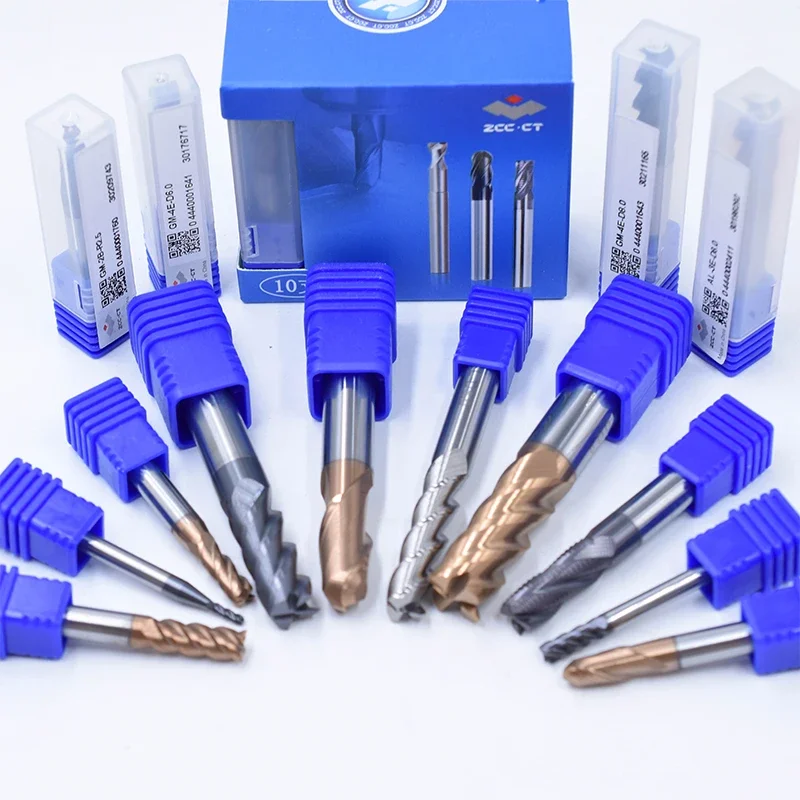 ZCCCT Flossenfräser VSM-4R-D6.0R0.5 VSM-4R-D6.0R1.0 VSM-4R-D8.0R0.5 VSM-4R-D8.0R1.0 VSM-4R-D10.0R0.5 VSM-4R-D10.0R1.0 Icontools