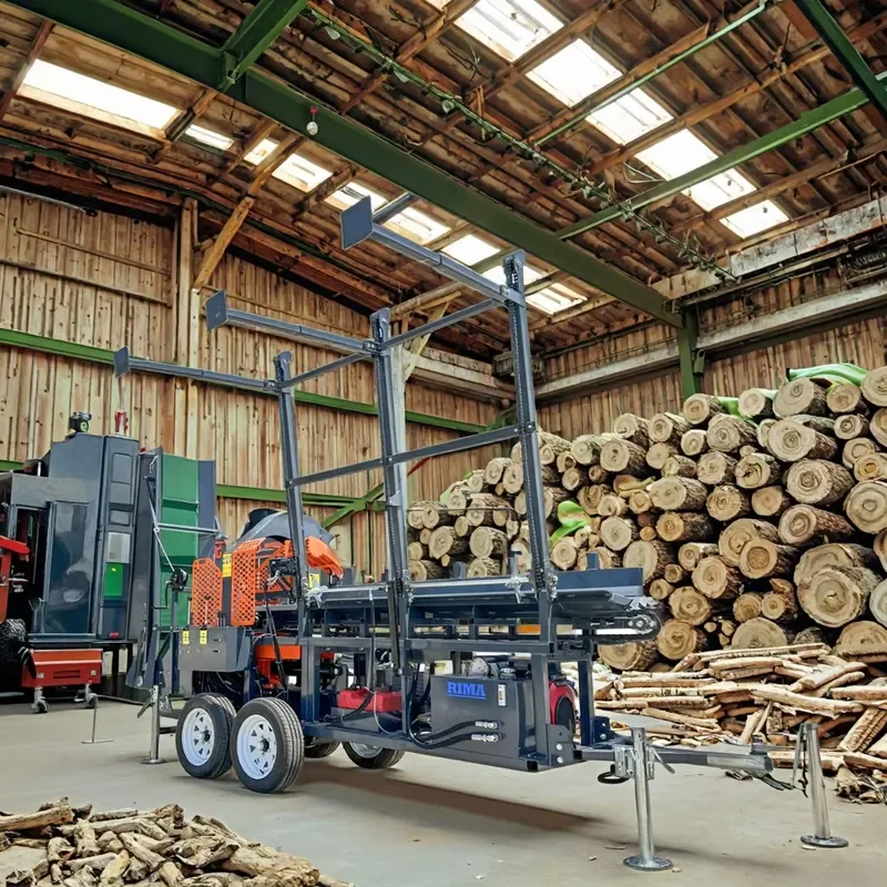 Crusher Firewood Processor Horizontal Timber Log Splitter Firewood Process Log Splitter Wood Processor Firewood