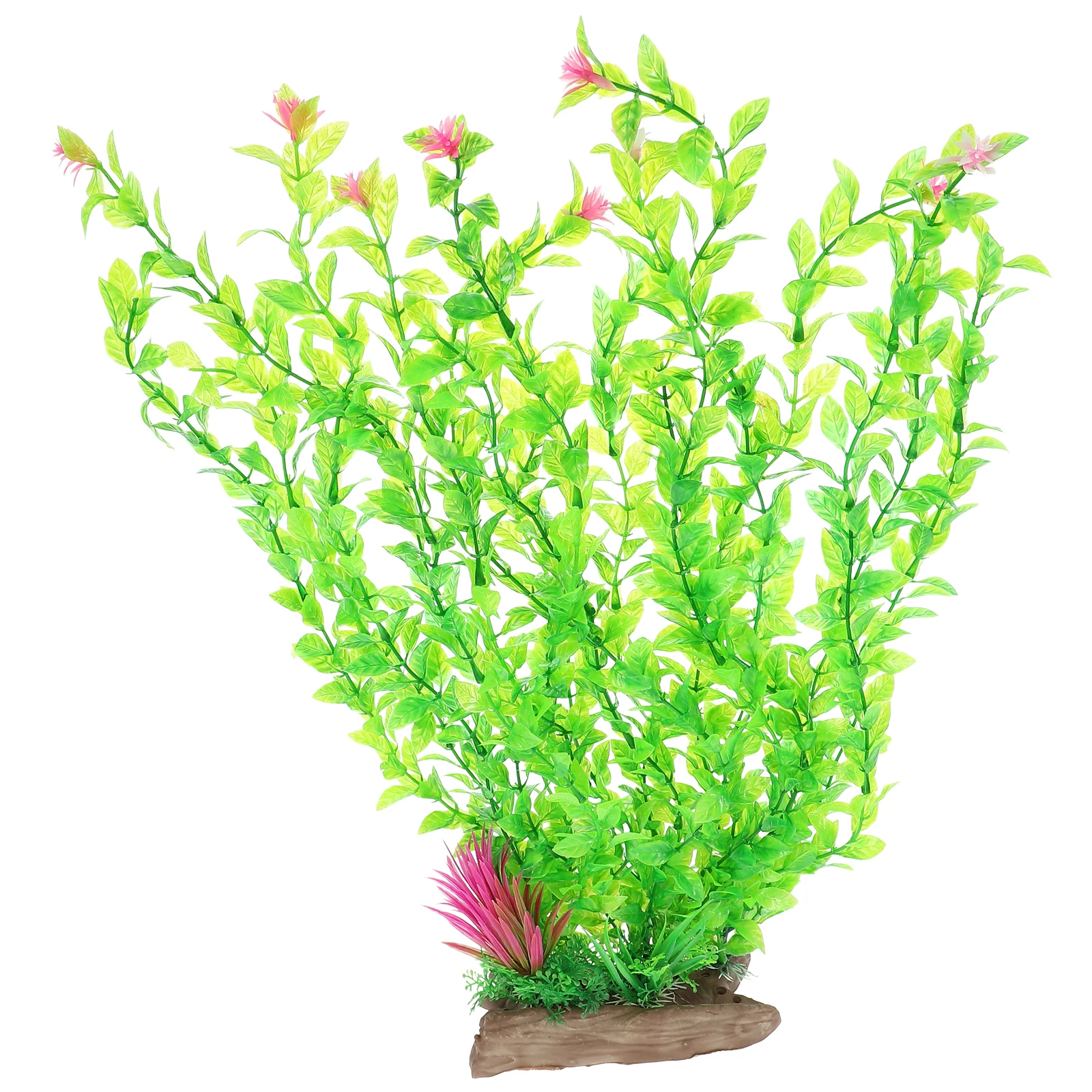 

Plastic Aquarium Plants Decorative Faux Plant Vivid Pretty Fish Tank Decoration Wear Resistant Easy Care Lifelike Safe Pet