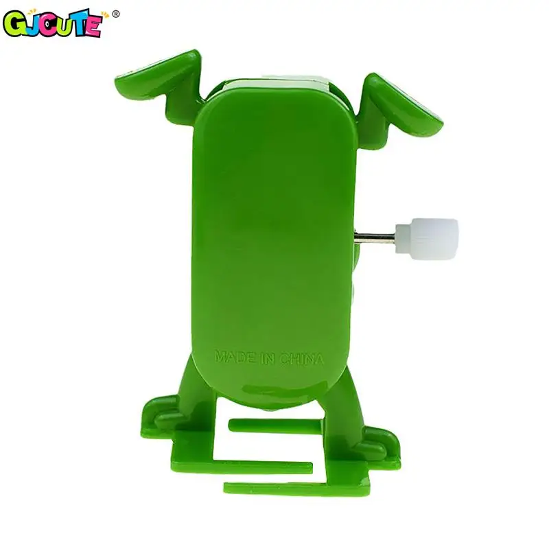 Cute Frog Handstand Walking Clockwork Toy Wind Up Toy Child Interactive Playing Toy For Kid Party Favors