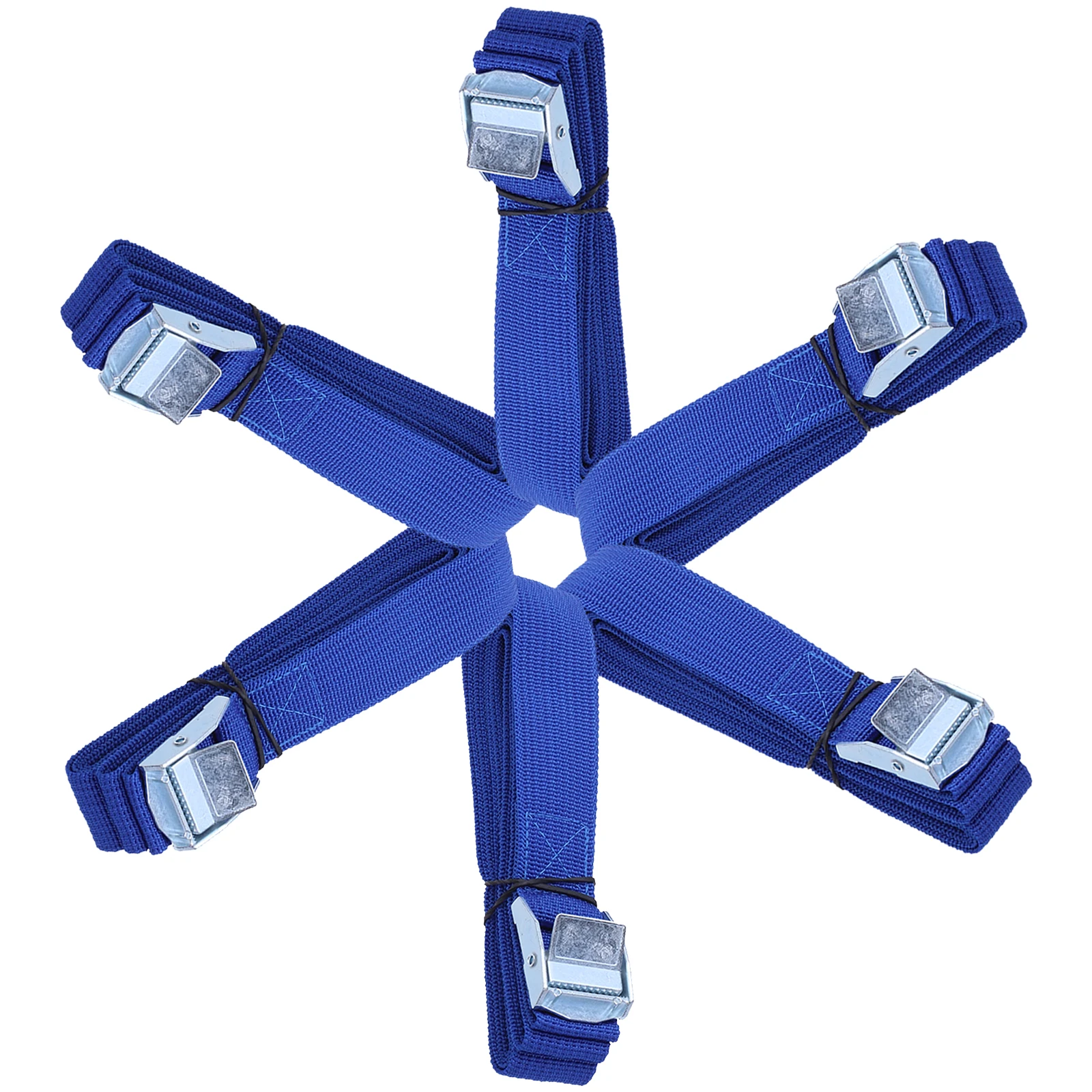 6 قطعة الأشرطة جلد البضائع الثقيلة البوليستر الإفراج السريع مشبك لقوارب الكاياك ركوب الأمواج قارب حامل سقفي الأمتعة التعادل أسفل #1