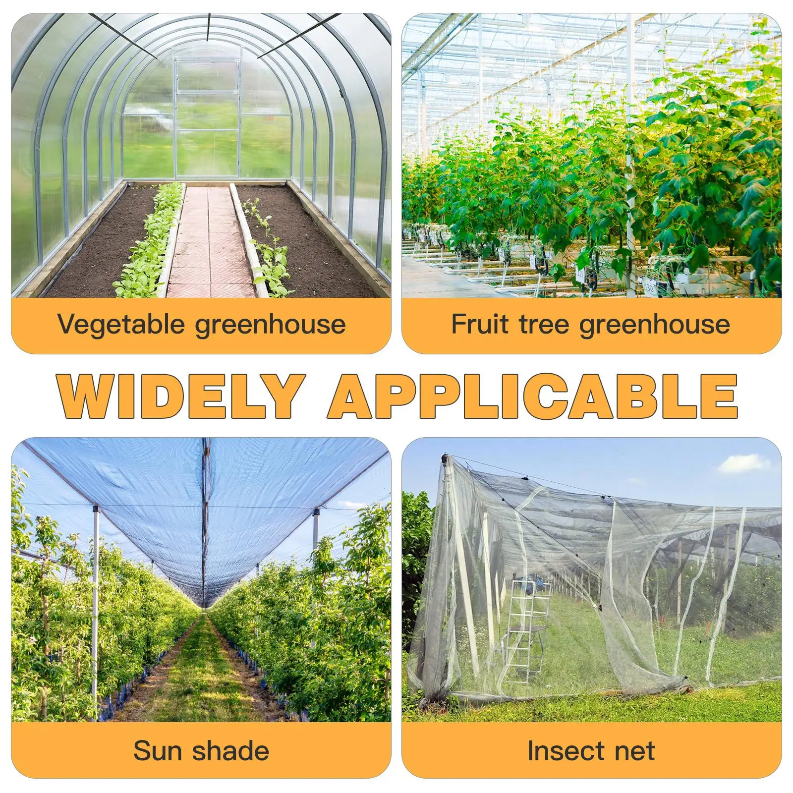 30 Pcs Snap Pipe Clips High Strength Durable Black Plastic Tube Clamps Greenhouse Frame Garden Buildings Reusable