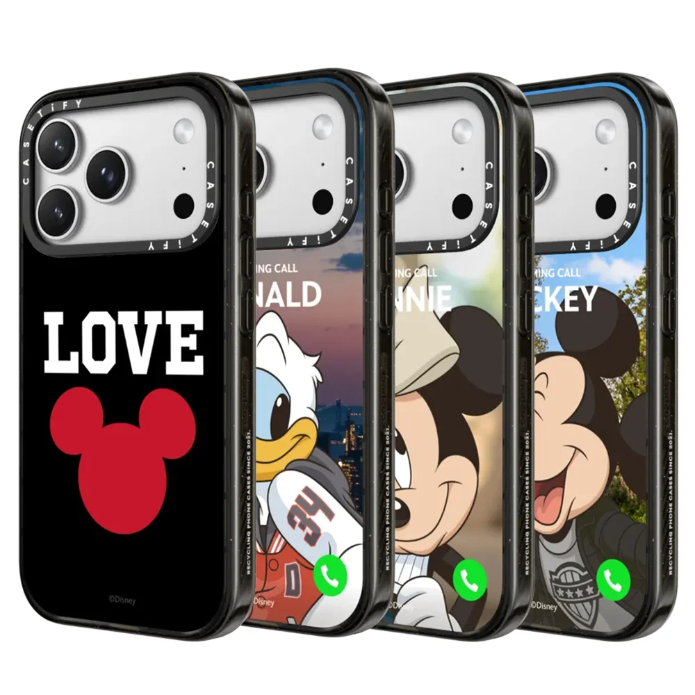 

CASETiFY Disney Mickey&Friends Cartoon Series Magnetic Drop-proof Case for iPhone 13 14 16 17 Pro Max Air 15 Plus Protect Cover