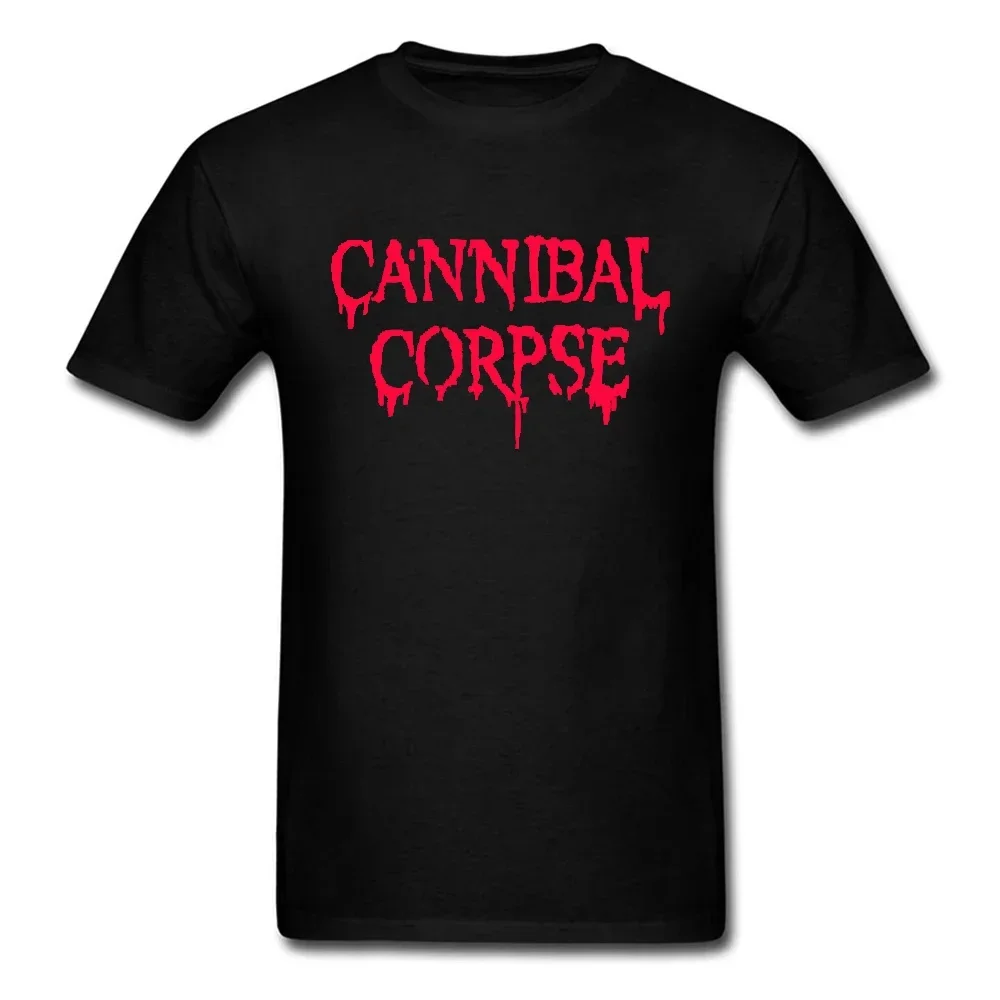 Summer Tops Cannibal Corpse 25 Years T-Shirt Death Metal Band Butchered Skull Tomb Man Brand T-shirt