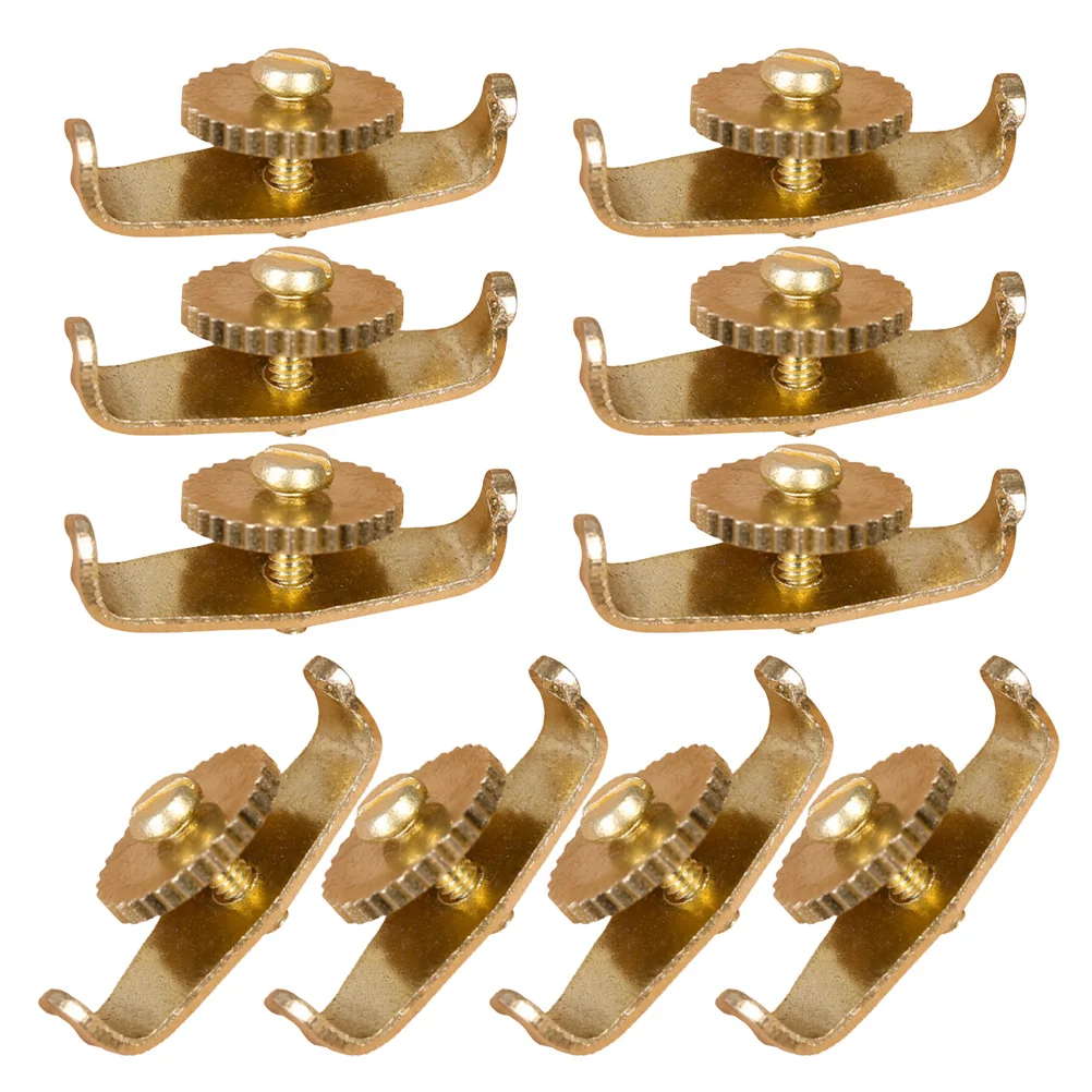 

5Pairs Compact Erhu Tuner Good Workmanship Durable Design Singing Ear Training Tool Copper Tuner Erhu Turner Violin Tuning Tool