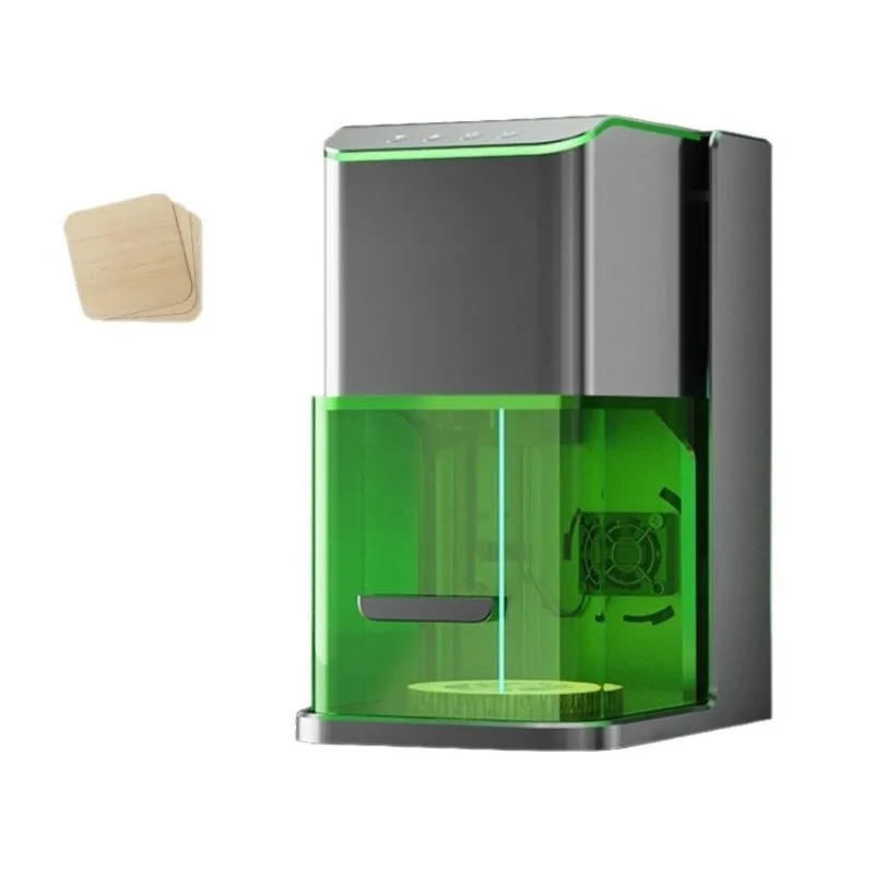 Engraving Machine Small Mini Portable Automatic Marking Machine Wood Leaf Leather
