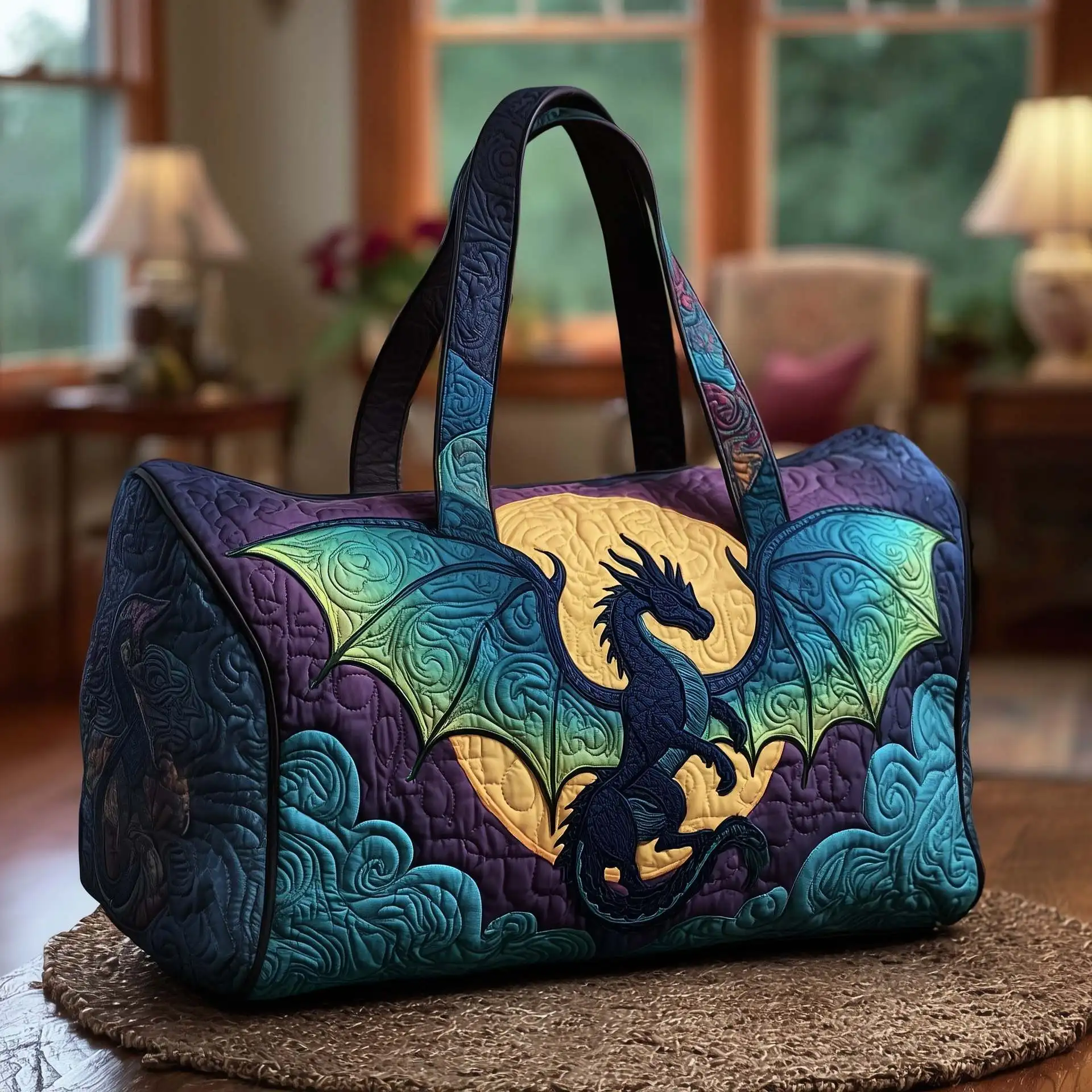 

3D Printed Quilted Bags daily Personalized Gifts Handbag Tote Bag Sport Bags Training Travel Bag Beach Hiking Camping