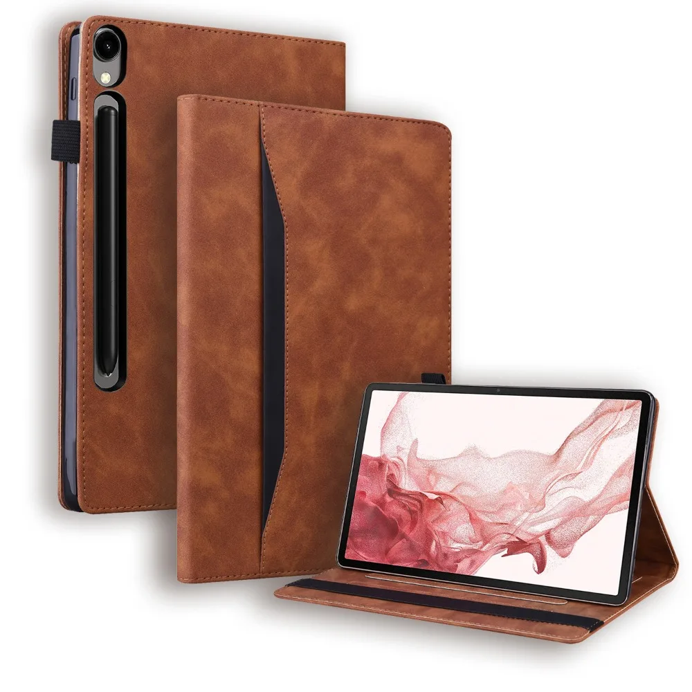 Case For Samsung Galaxy Tab S10 FE Plus 13.1 in PU Leather Wallet