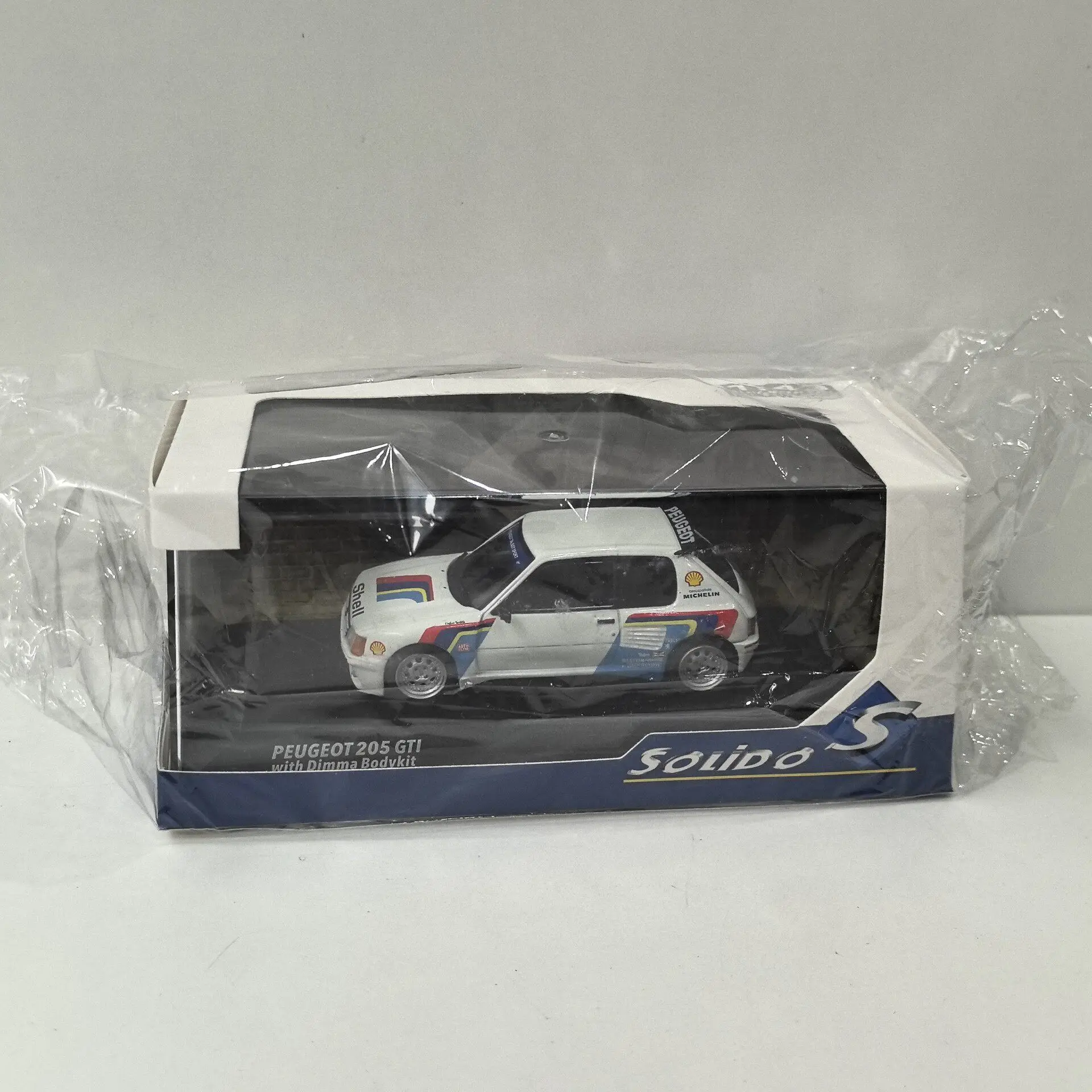 

Diecast SOLIDO 1/43 Scale PEUGEOT 205 GTI 4B Alloy Car Model