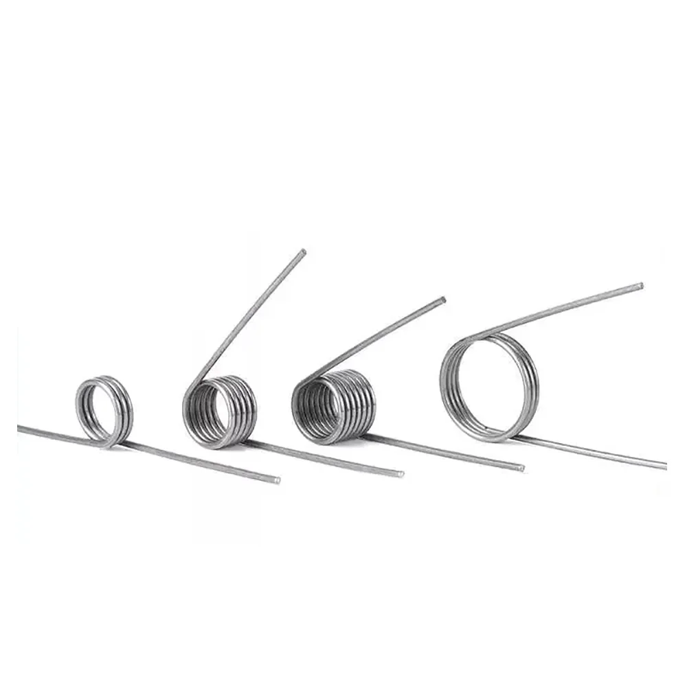 Wire Diameter 0.5mm Rotate Right Precision Torsion Spring High-strength V-shaped Spring Can Be Customized 60°/90°/120°/180°