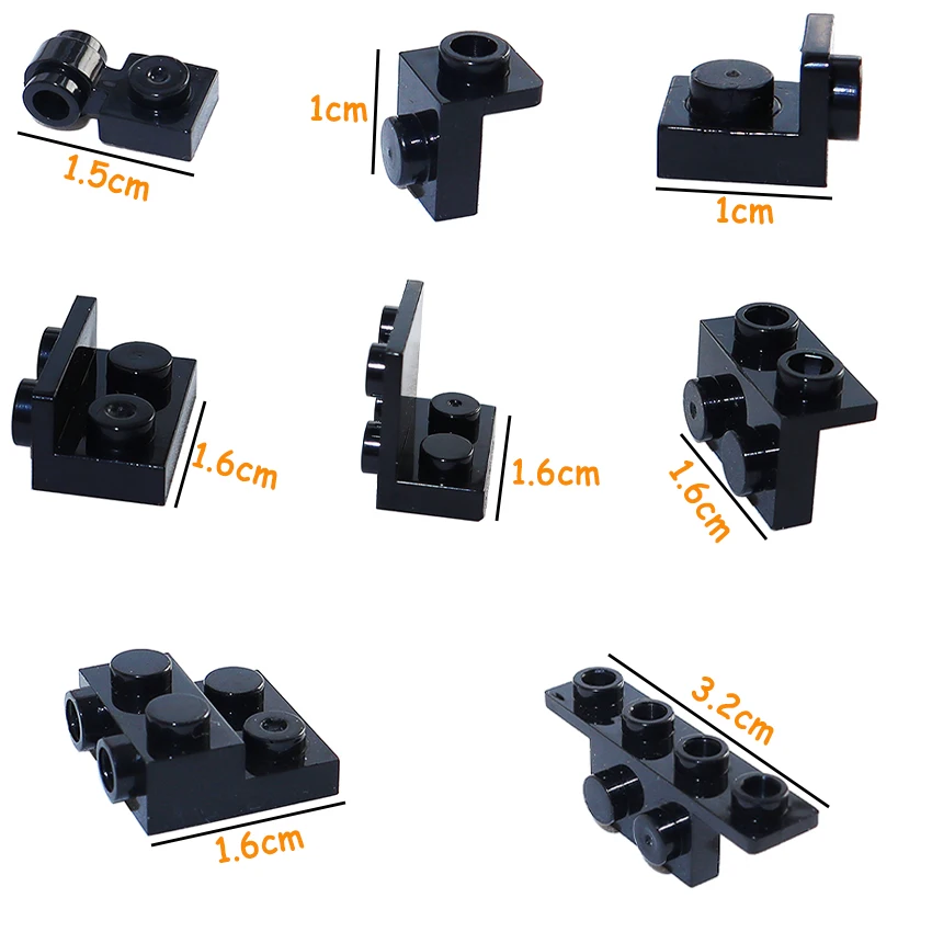 

MOC Technical Bricks Dots Inverted Display Holder Accessories Building Blocks Wall Panel Bracket Corner Connectors Toys 36841