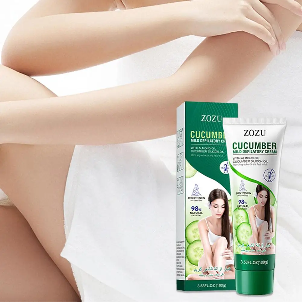 100g crema per la depilazione rapida melone verde inibitore indolore braccio ascella gambe depilatorio permanente per uomo donna I8M0