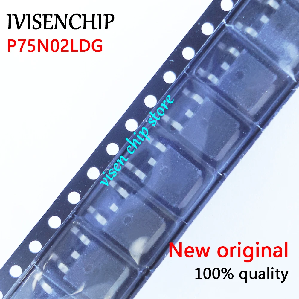 10pieces P75N02LDG SOT-252 Chipset