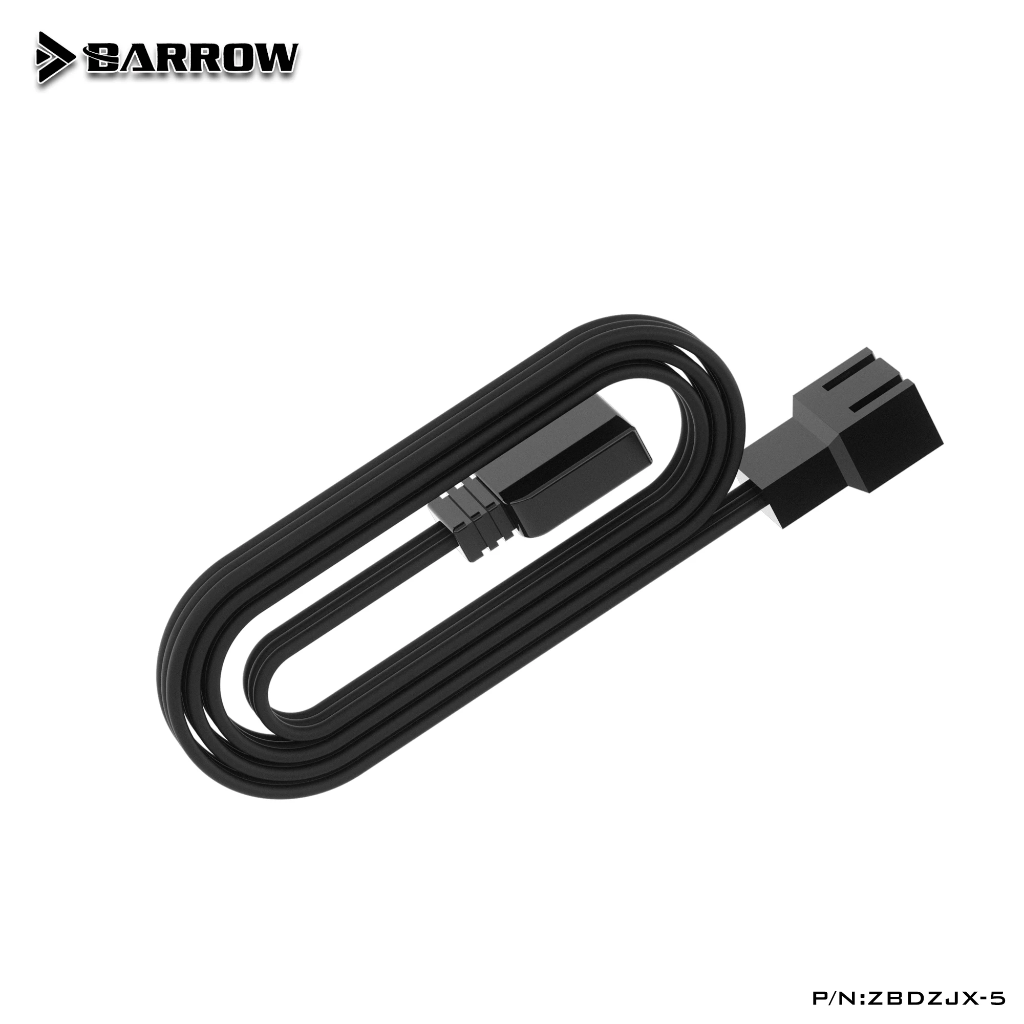 Barrow-Cable de línea de conversión de lámpara de placa base RGB, conector de Cable de extensión de tira Led de Pc, 5V, 3 pines, LRC2.0, ZBDZJX-5