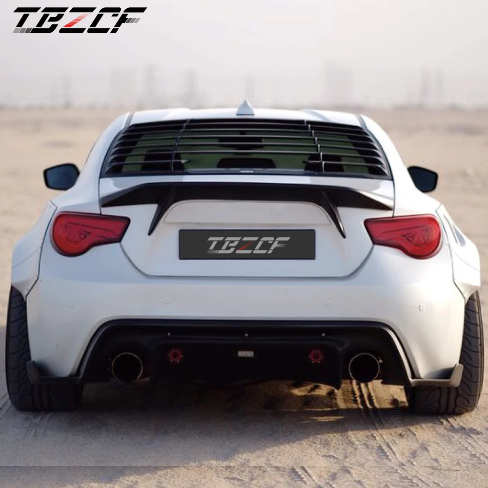 Real Carbon Fiber Rear Trunk Spoiler Wing For 2013-2020 Toyota GT86 Scion FR-S Subaru BRZ AB-FLUG Spoiler