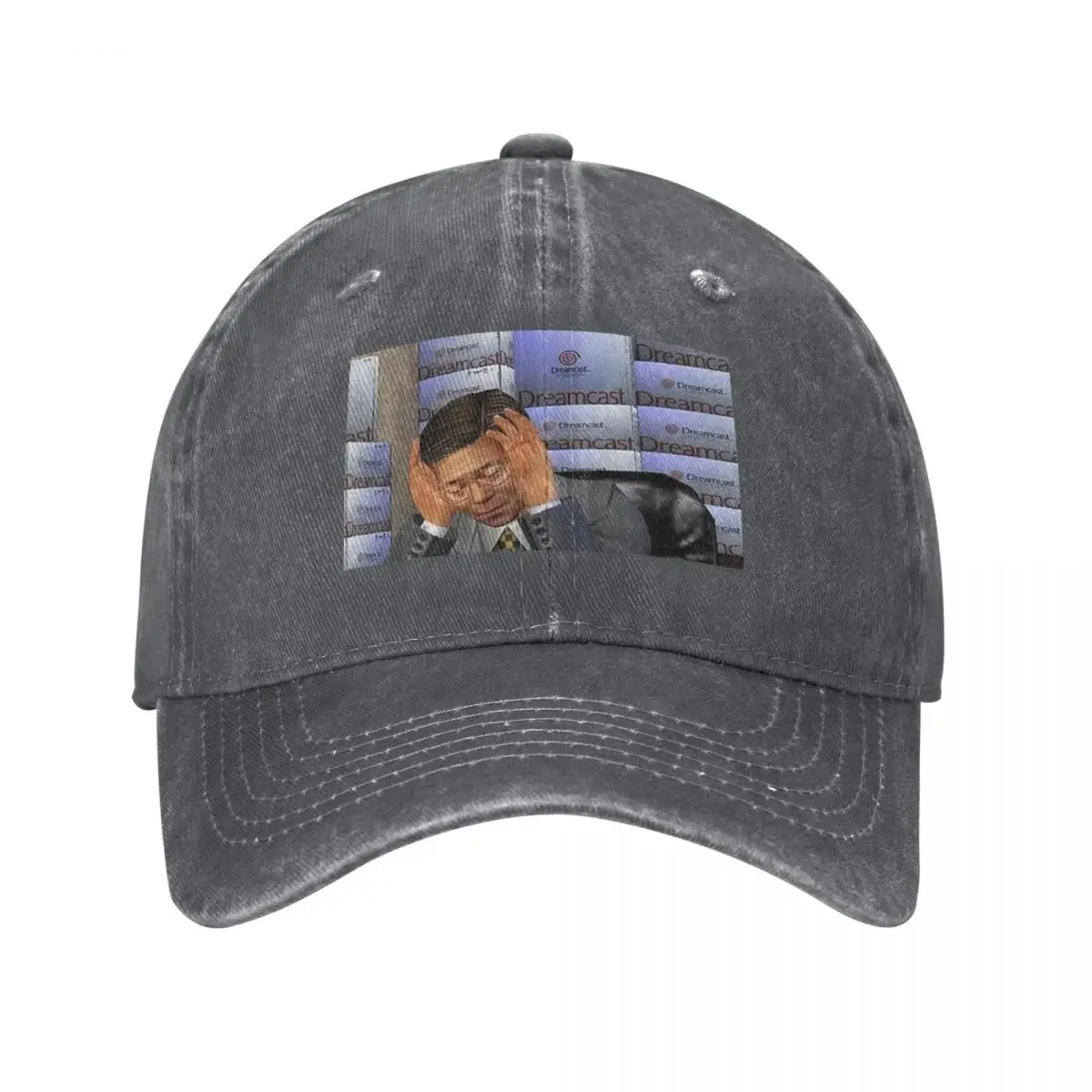 Mr. Yukawa with Dreamcast Baseball Cap hard hat Anime Hat Golf Hat Man Baseball Cap Men Luxury Brand Women's