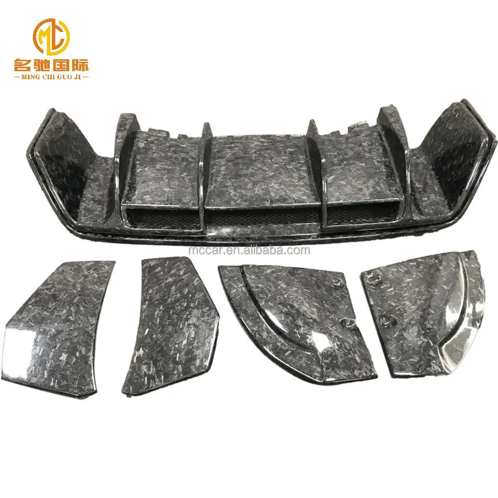 

High Quality Car Bumper Forged Rear Diffuser for Audi R8 Performance Diffuser